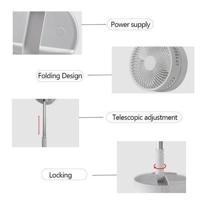 FlexiBreeze™ Portable Folding Fan